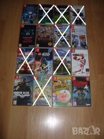 Игри за Nintendo Switch Част 3 - 20.45 € / 40лв за брой 