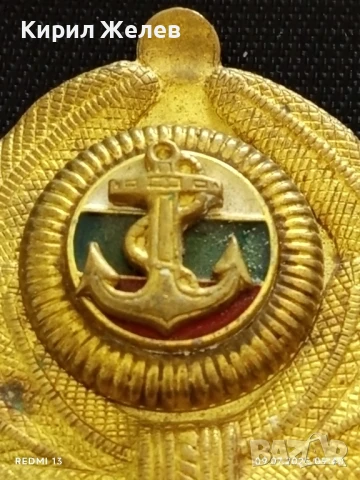 Офицерска кокарда на ВОЕННОМОРСКИЯ ФЛОТ за КОЛЕКЦИЯ 34869, снимка 2 - Антикварни и старинни предмети - 50958708