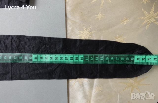 M/L нови черни луксозни силиконови чорапи, снимка 9 - Бельо - 52384178