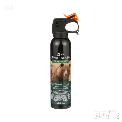 Лютив спрей за мечки Guard Alaska Bear Mace - 260 ml, снимка 2 - Екипировка - 51350071