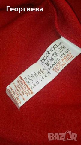 Еластична релефна нова рокля, в червено👗🍀M/L,L👗🍀арт.858, снимка 8 - Рокли - 30501869