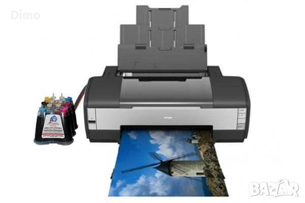 Epson stylus photo 1400 А3+, снимка 3 - Принтери, копири, скенери - 53885933