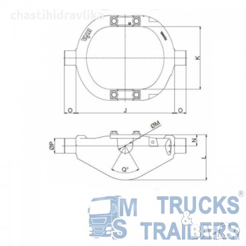 Люлка UM 129 HYVA, снимка 2 - Части - 34173783