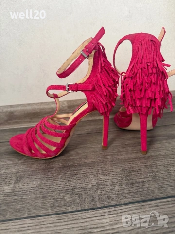 Сандали на ток Zara, снимка 3 - Сандали - 54321916