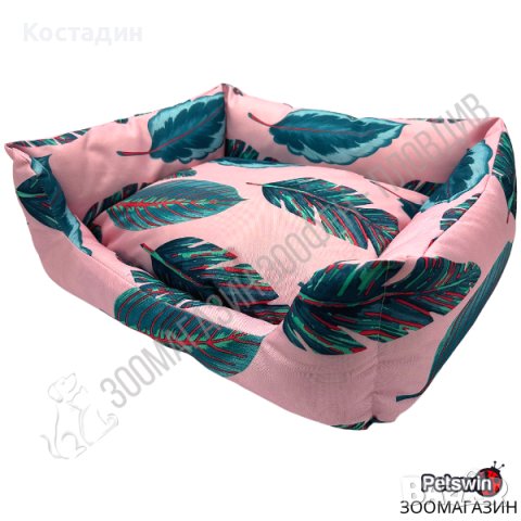 Легло за Домашен Любимец - за Куче/Коте - S, L размер - Розова Разцветка, снимка 2 - За кучета - 36565329