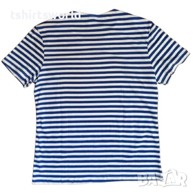Нова мъжка класическа моряшка тениска с Моряк, снимка 2 - Тениски - 51612530