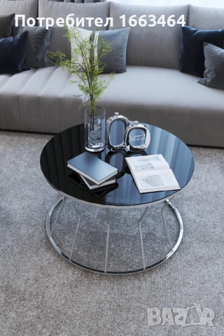 Кръгла холна маса, снимка 2 - Маси - 54005297