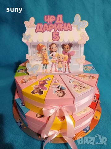 Картонена торта Кафенето на Масленка, снимка 2 - Други - 31956125