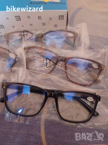 Очила за четене комплект 5 броя +0.50 НОВИ, снимка 4 - Слънчеви и диоптрични очила - 52140811