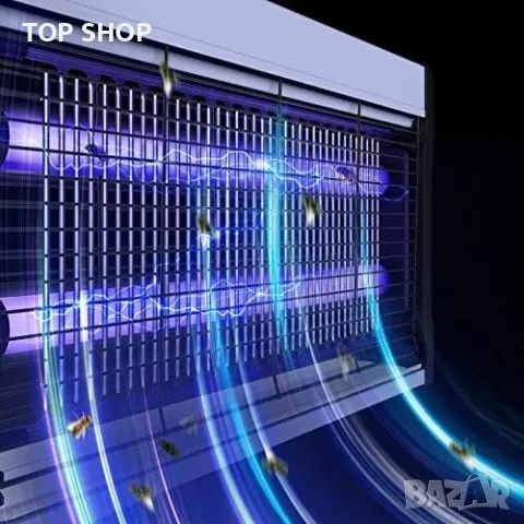 Нова Преносима Лампа срещу Комари и Мухи - 3200v Убиец насекоми, снимка 4 - Други - 49203154