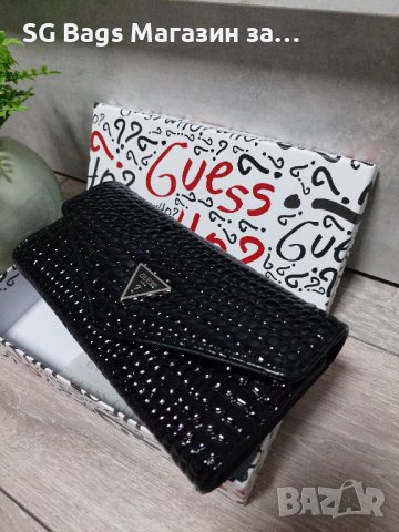 Guess дамско портмоне дамски портфейл код 216, снимка 13 - Портфейли, портмонета - 42887242