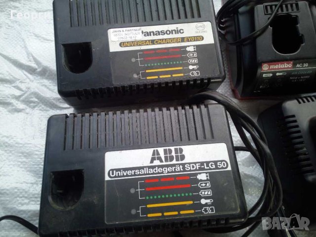 Зарядни BOSCH / DeWALT/Metabo/Panasonic/Kress, снимка 2 - Винтоверти - 31950867