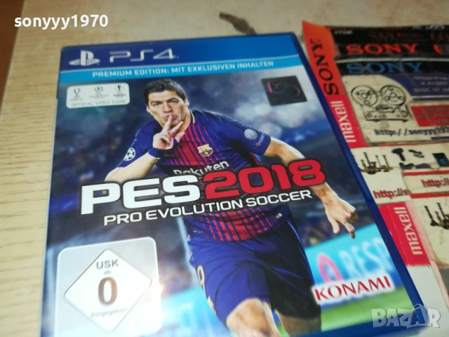 SONY PS4 GAME PES 2018 0610251319, снимка 10 - Игри за PlayStation - 51960883