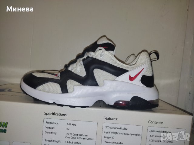 Маратонки NIKE Air max Graviton white black , снимка 5 - Детски маратонки - 42428675