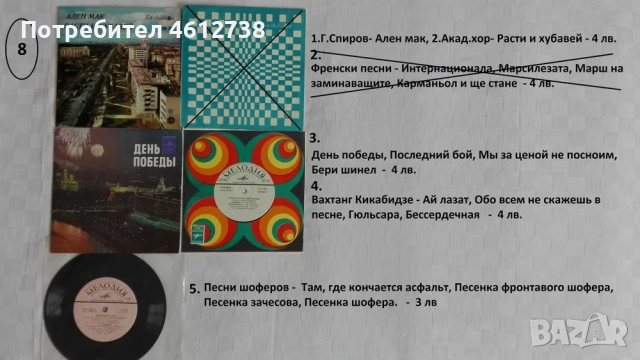 Грамофонни плочи - малки, снимка 6 - Грамофонни плочи - 51936536