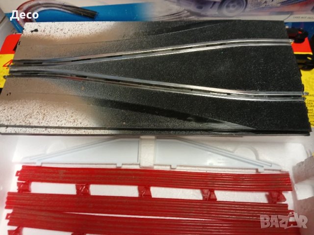 Scalextrick шикан за Ел.писта заснежен участък., снимка 5 - Колекции - 51331894