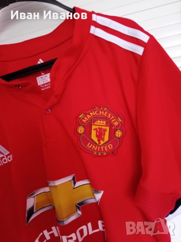 Оригинална фланелка на Манчестър Юнайтед - Пол Погба, снимка 6 - Футбол - 51652077