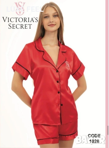 Дамски Пижами - Сатен ⚜️ Victoria Secret , снимка 4 - Пижами - 53021852