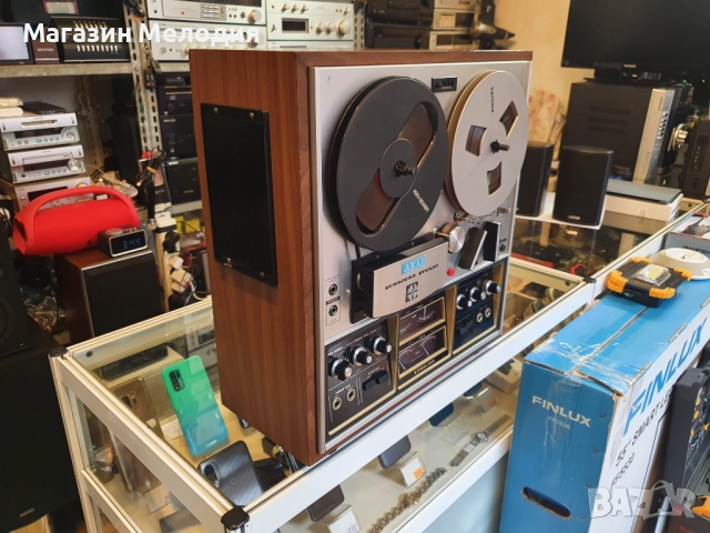 Ролков магнетофон Akai 1730-SS В отлично техническо и визуално състояние., снимка 3 - Аудиосистеми - 48449762