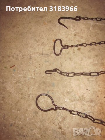  дебел синджир от волска каруца., снимка 5 - Антикварни и старинни предмети - 42059490