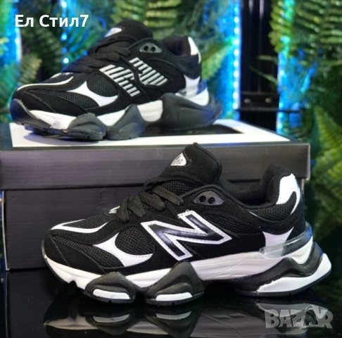 📌#Дамски #маратонки #NewBalance 9060 Цвят-Черно и Бяло 36 37 38 39 номер Цена 110лв/56.24 € Еконт, снимка 3 - Маратонки - 52251517