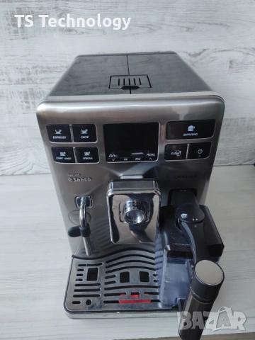 ГАРАНЦИЯ ! Saeco Exprelia с кана / Кафеавтомат - робот / Капучино, снимка 2 - Кафемашини - 53039033
