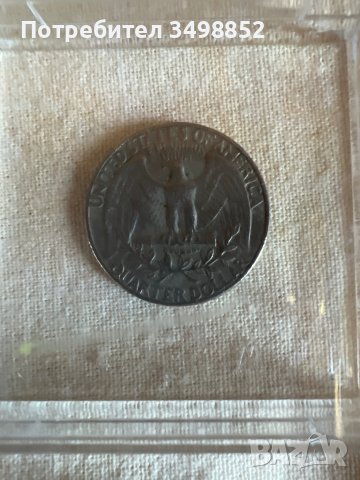 Quarter Dollar 1973 г. Сребърна