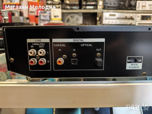 Мини диск / Minidisc deck SONY MDS-JE510 В отлично техническо и визуално състояние., снимка 11 - Декове - 51759137