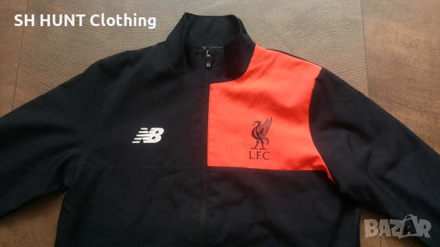 NEW BALANCE FC LIVERPOOL Football Kids Jacket Размер 13 г / 158 см детска футболна горница 48-67, снимка 2 - Детски анцузи и суичери - 53134122