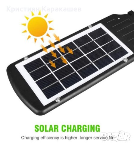 Соларна лампа 500W COB T160 , дистанционно, 3 режима, 360° въртене 5Бр., снимка 4 - Соларни лампи - 42121471