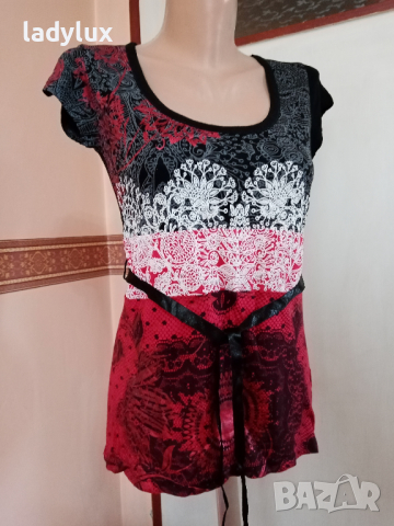 Desigual, Оригинална, Размер S. Код 1709, снимка 10 - Тениски - 36572260