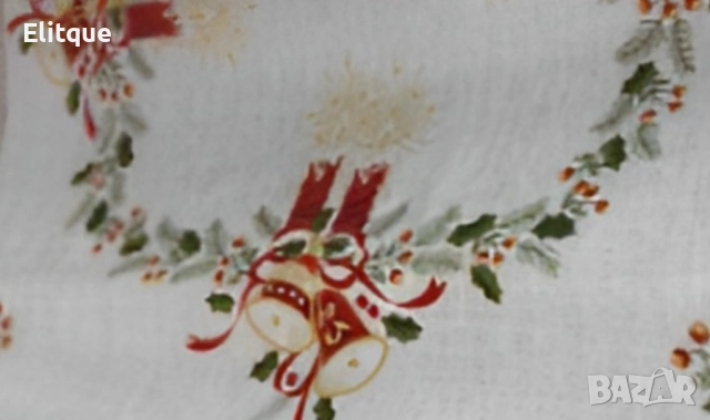 Празнична Коледна покривка – стил и уют за вашата трапеза, снимка 5 - Други стоки за дома - 52832219