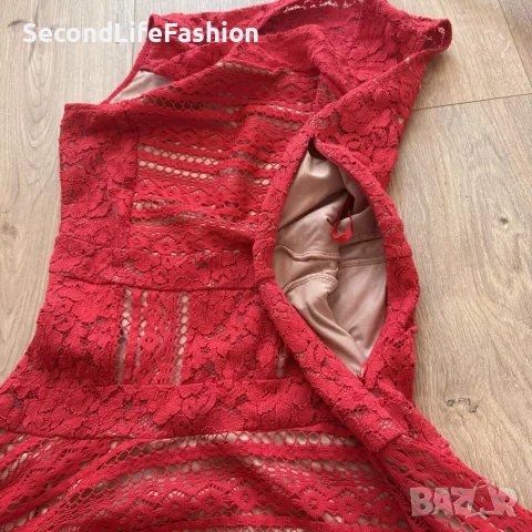 BCBGMAXAZRIA къса рокля размер S , снимка 6 - Рокли - 55817037