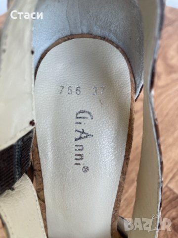 Елегантни дамски летни сандали с отворени пръсти на висок ток GiAnni, номер 37 EU, снимка 4 - Сандали - 36602569