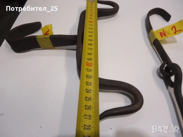 Ковани куки-ченгели, снимка 3 - Други ценни предмети - 53240433