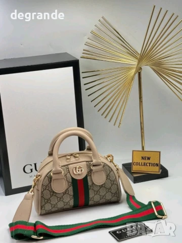 Дaмска чанта GUCCI ВИДЕО НА МОДЕЛА, снимка 6 - Чанти - 51331655