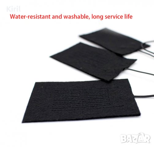 USB Платнени подложки с нагревател за топло яке, NOBRAND, USB, 5V, снимка 4 - Други - 31319117