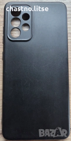 Черен силиконов гръб (кейс) за Samsung Galaxy A52 / A52s – запазен (най-ниска цена на пазара), снимка 2 - Калъфи, кейсове - 53956671