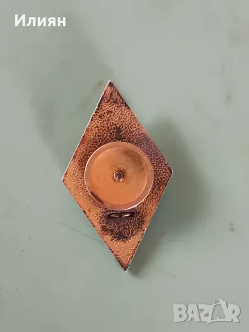 Медал-Офицерски ромб , снимка 3 - Антикварни и старинни предмети - 49768226