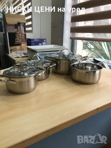 ELO-стоманени съдове за готвене 4 бр