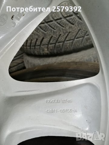 5х100 17 цола , снимка 3 - Гуми и джанти - 29129851