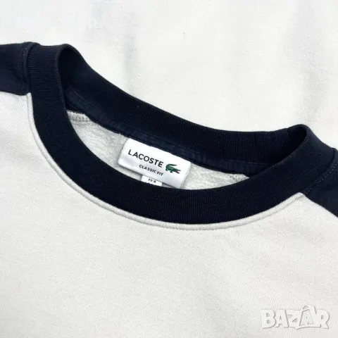 Мъжка блуза Lacoste Brushed Fleece Colourblock Jogger Sweatshirt, снимка 3 - Блузи - 48568385