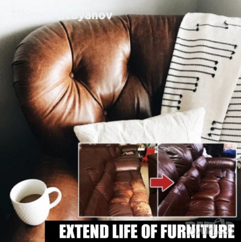 Комплект за поправка на кожа кожен салон мебели, снимка 4 - Аксесоари и консумативи - 31268685