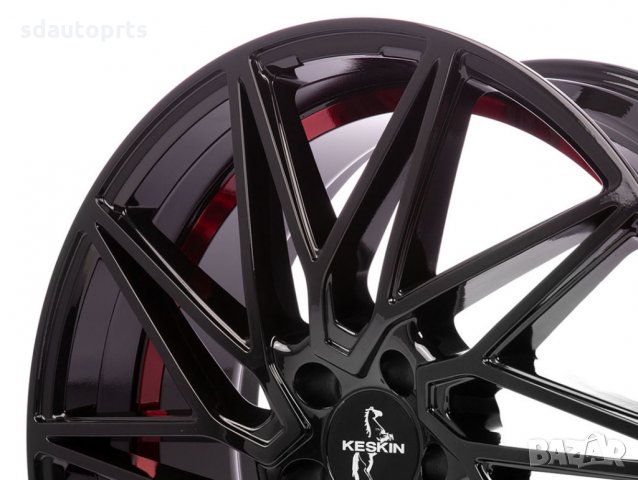18" Джанти Мерцедес 5X112 Mercedes W204 W205 W212 W213 CLA A B Keskin, снимка 4 - Гуми и джанти - 33712084