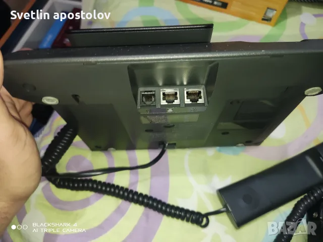 VOIP стационарен телефон, снимка 3 - Стационарни телефони и факсове - 56457221