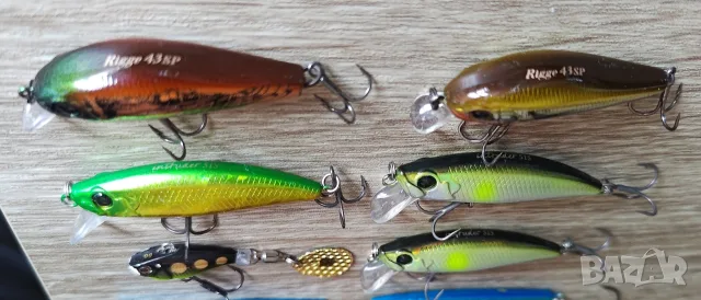 Комплект воблера силикони ZipBaits Savage Gear Reins 40Евро всичко , снимка 2 - Такъми - 55774436