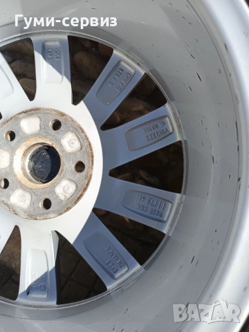 4 броя алуминиеви джанти 17" 5х112 Оригинални на Шкода, снимка 7 - Гуми и джанти - 54067367