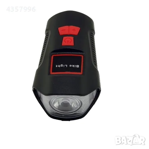 LED фар за велосипед Automat, С дисплей и клаксон, снимка 2 - Аксесоари за велосипеди - 49089277