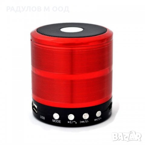 Безжична преносима колонка WS -887 FM / AUX / BLUETOOTH / SD / USB / 2851, снимка 7 - Bluetooth тонколони - 22799602