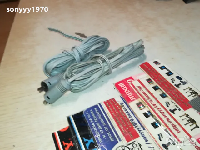 NATIONAL PANASONIC-КАБЕЛИ ЗА ТОНКОЛОНИ С РЕТРО БУКСИ 2Х2.2М 0104251200, снимка 9 - Тонколони - 49722227